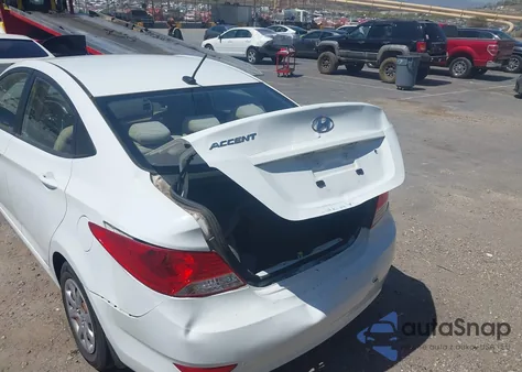 2012 Hyundai Accent Gls из США, поврежденный, VIN KMHCT4AE6CU255377